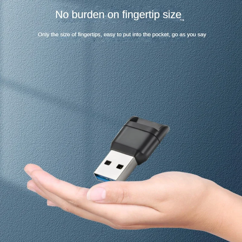 เครื่องอ่านการ์ดหน่วยความจําอะแดปเตอร์ USB 3.0 แฟลชความเร็วสูงอะแดปเตอร์การ์ดหน่วยความจําสําหรับ TF PC คอมพิวเตอร์แล็ปท็อป