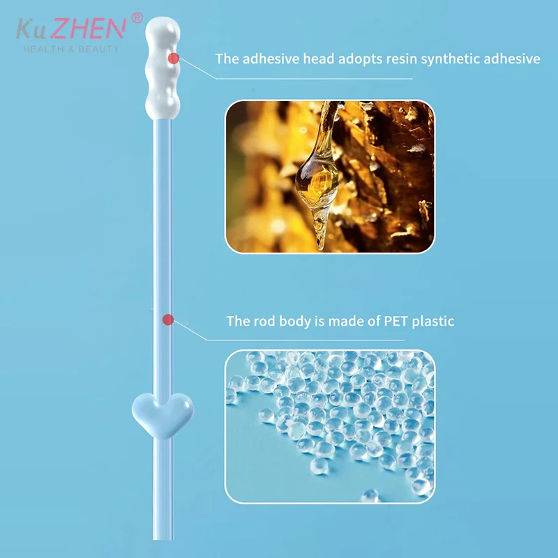 24PCS/Box Disposable  New Silicone Disposable Ear Swabs Soft Ear Cleaner Sticky Ear Swabs Sticky Earwax Remover Stick Adults