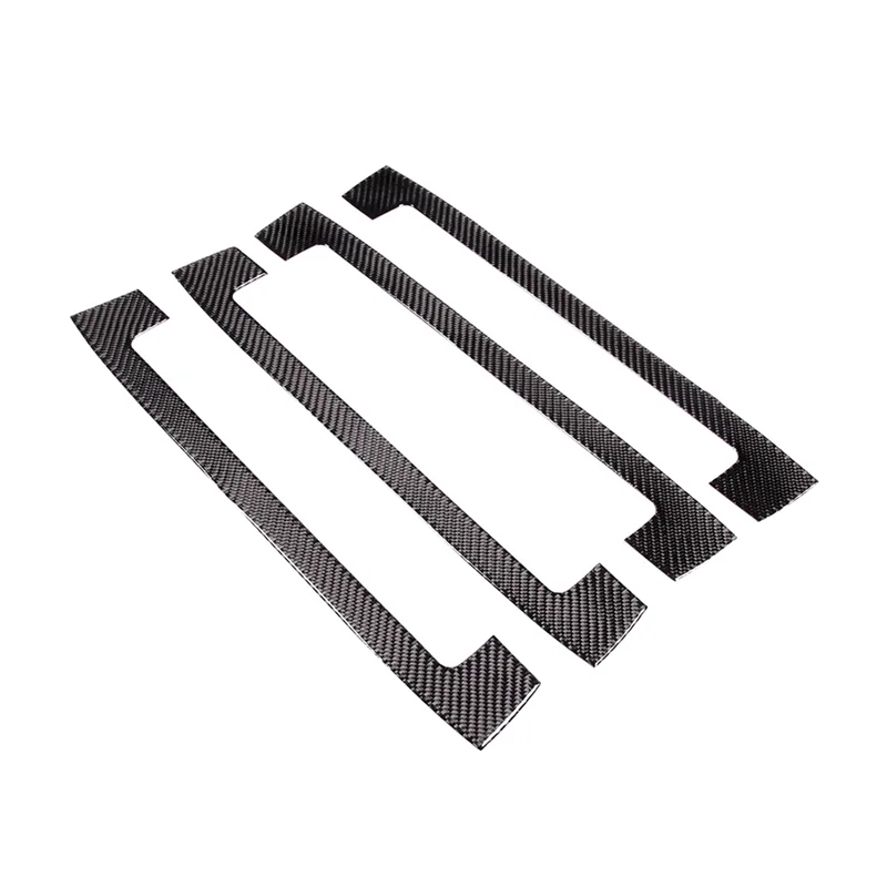 

For C-Class W206 C200 C260 2022 Carbon Fiber Car Outer Door Sill Cover Panel Protection Trim Sticker