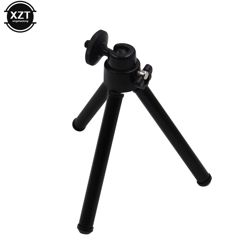 Universal Mini Portable SLR Camera Phone Telescope Tripod Bracket 2 Desktop Telescopic Aluminum Tube Tripod Camera Accessories