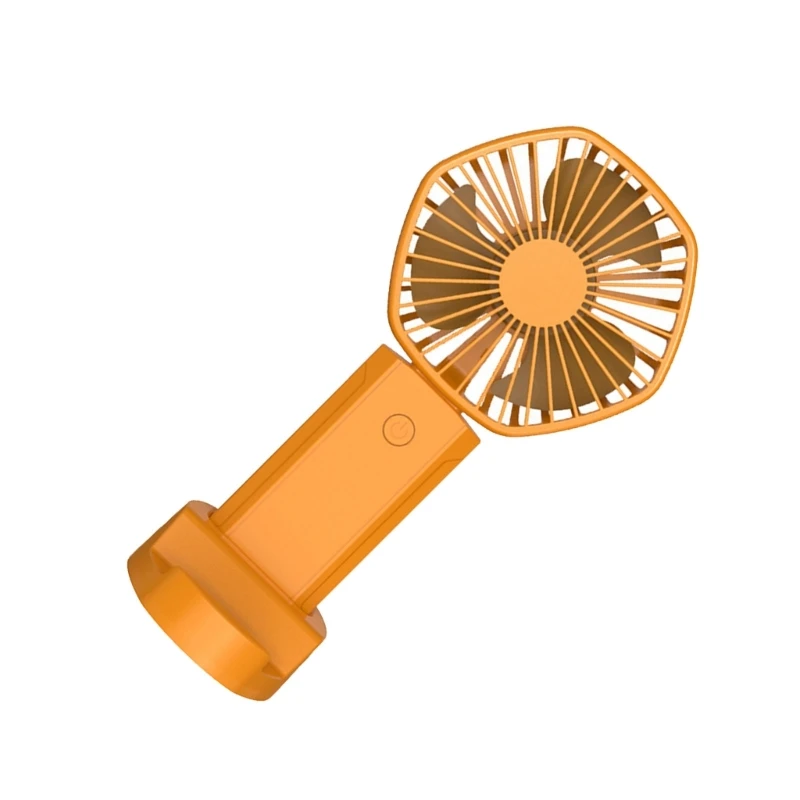 Ventilador portátil poderoso ventilador portátil recarregável 3 velocidades pequeno ventilador portátil dropshipping