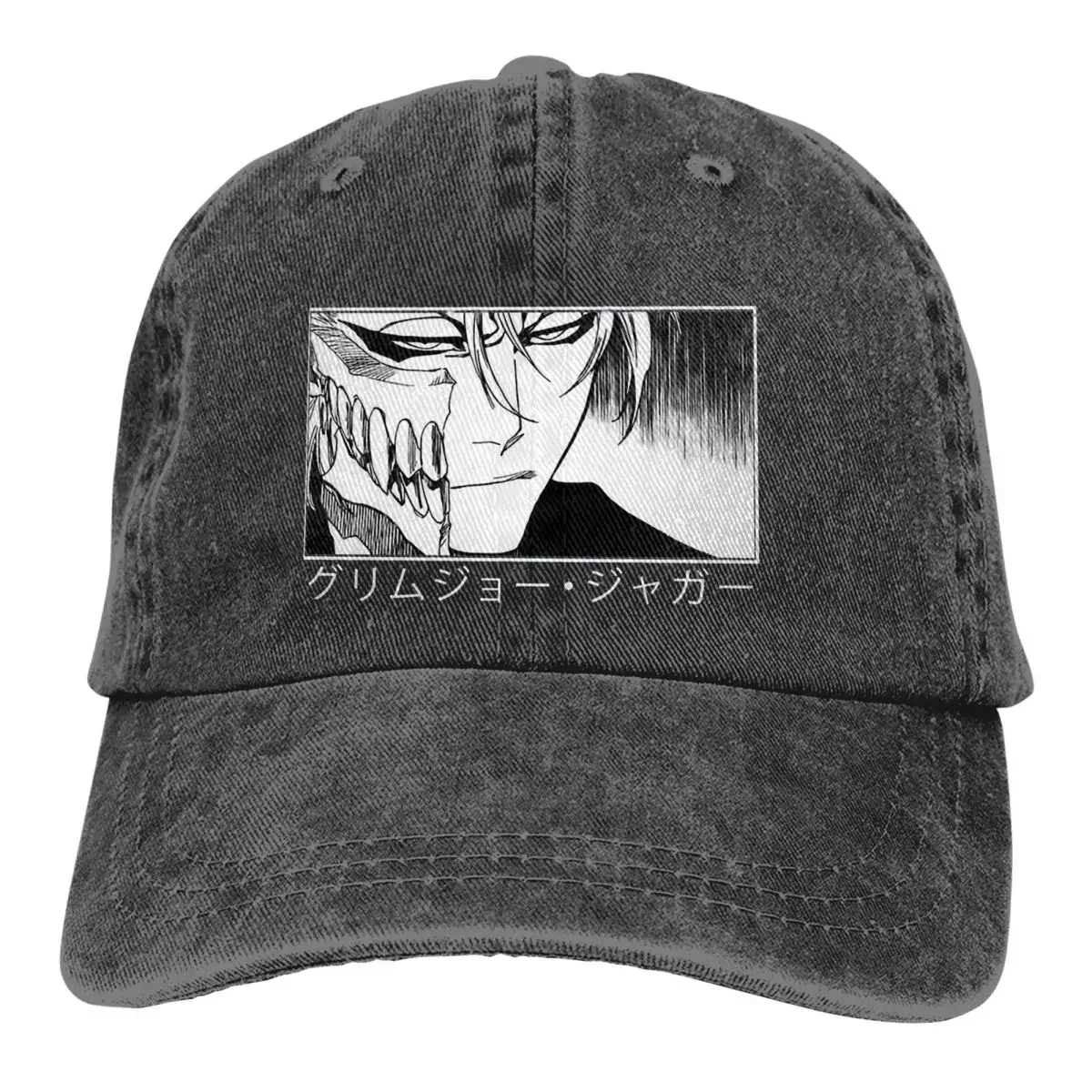 

Summer Cap Sun Visor Grimmjow Jaggerjack Hip Hop Caps Bleach Burichi Manga Anime Cowboy Hat Peaked Hats