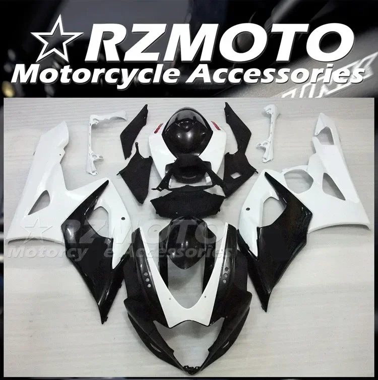 

4Gifts Injection Mold New ABS Fairings Kit Fit for SUZUKI 1000 K5 2005 2006 05 06 Bodywork Set Custom Black White