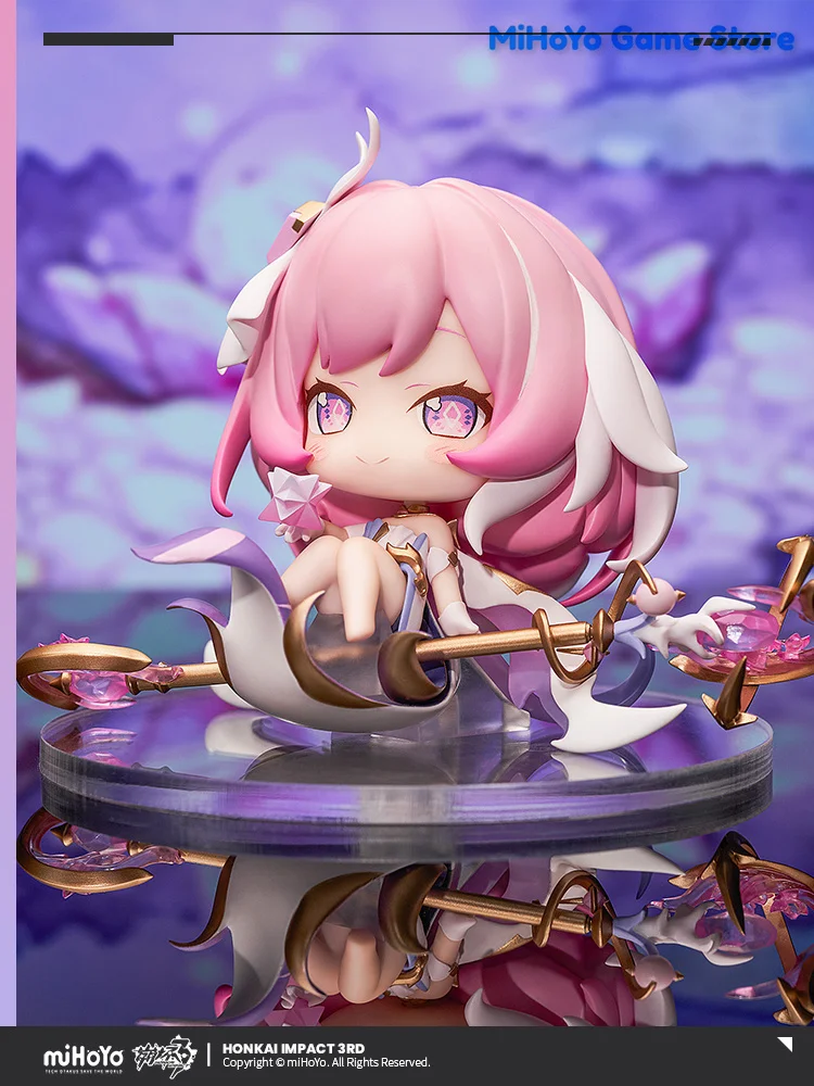 Elysia Resin Kit Honkai Impact 3 Official Genuine Theme Herrscher of Human: Ego Elysia Theme Series Q Version Character Model