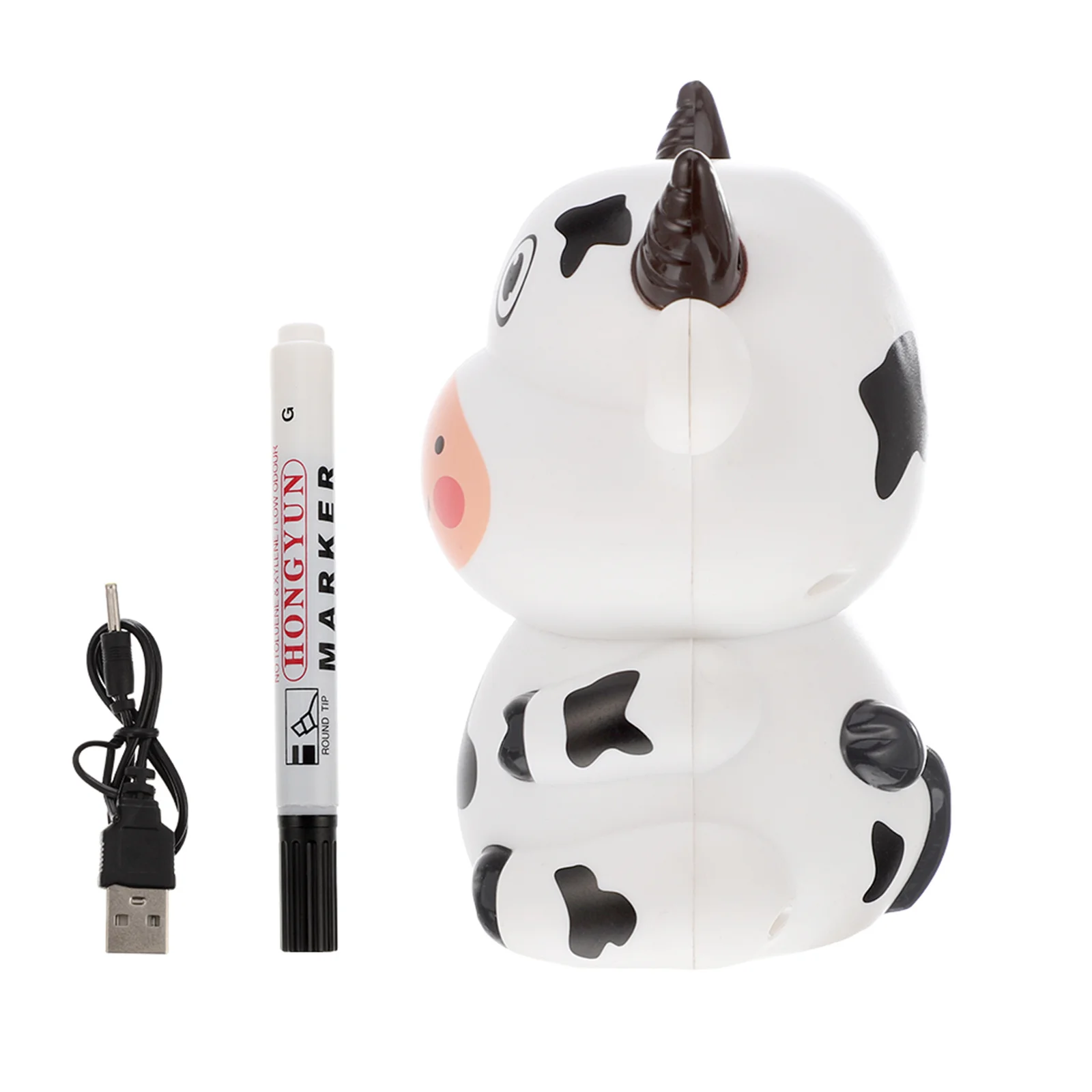 

1Pcs Smart Inductive Cow Electronic Educational Plaything Kids Automatic Line Tracking Music Light Puzzle Inductive Cow Toy
