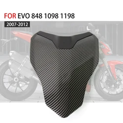 Motorcycle Rear Seat Cover Cowl Fairing Passenger Pillion Tail Back Cover For Ducati EVO 848 1098 1198 2007 2008 2009 2010-2012