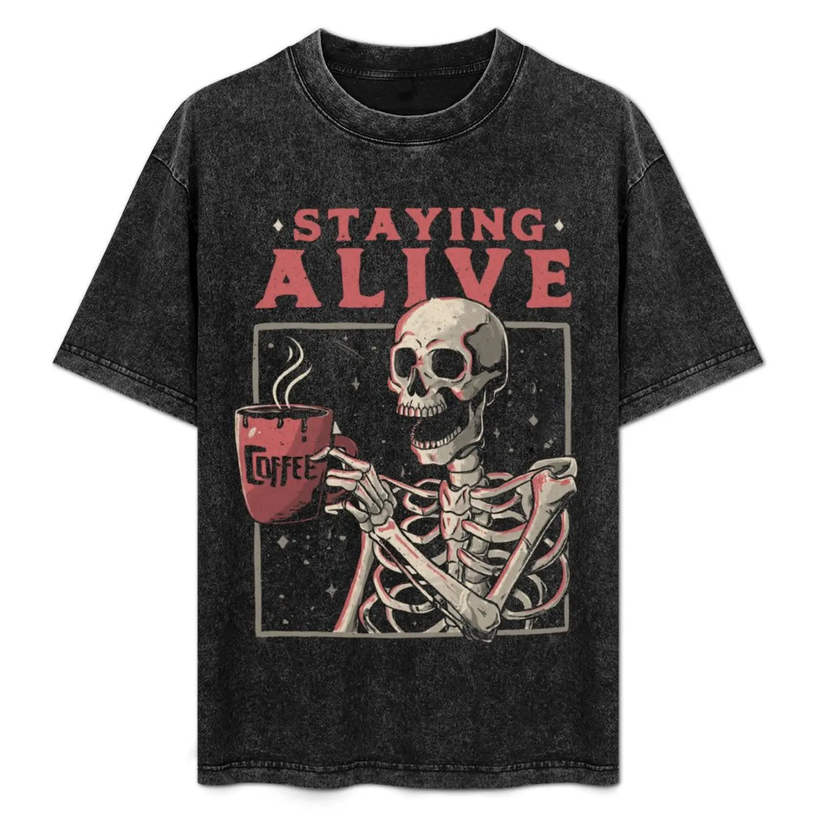 T-Shirt Staying Alive résistant aux odeurs, haut à manches courtes