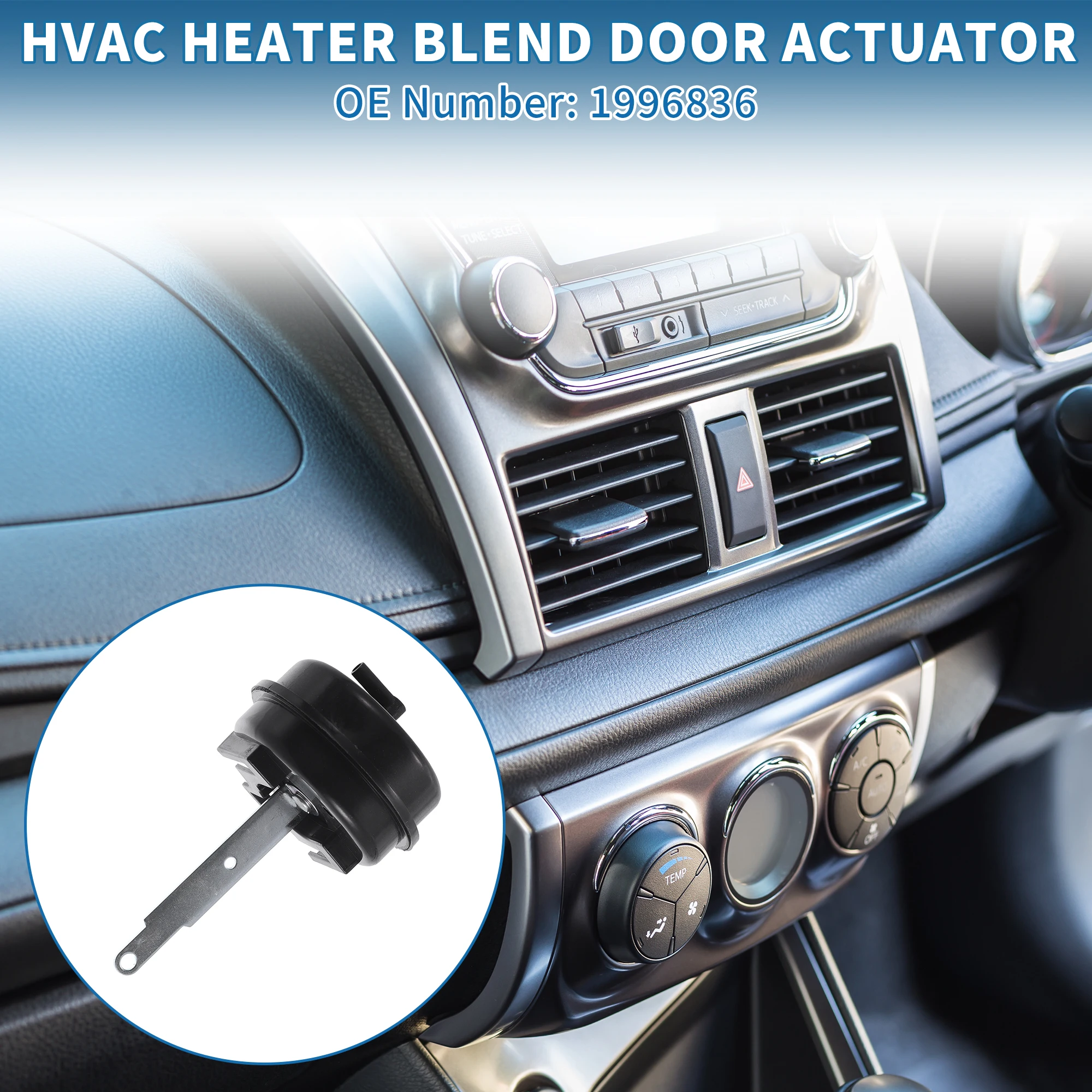 

UXCELL No 1996836 Привод двери смеси обогревателя HVAC для Chevrolet Express 4500 2009-2017 гг.