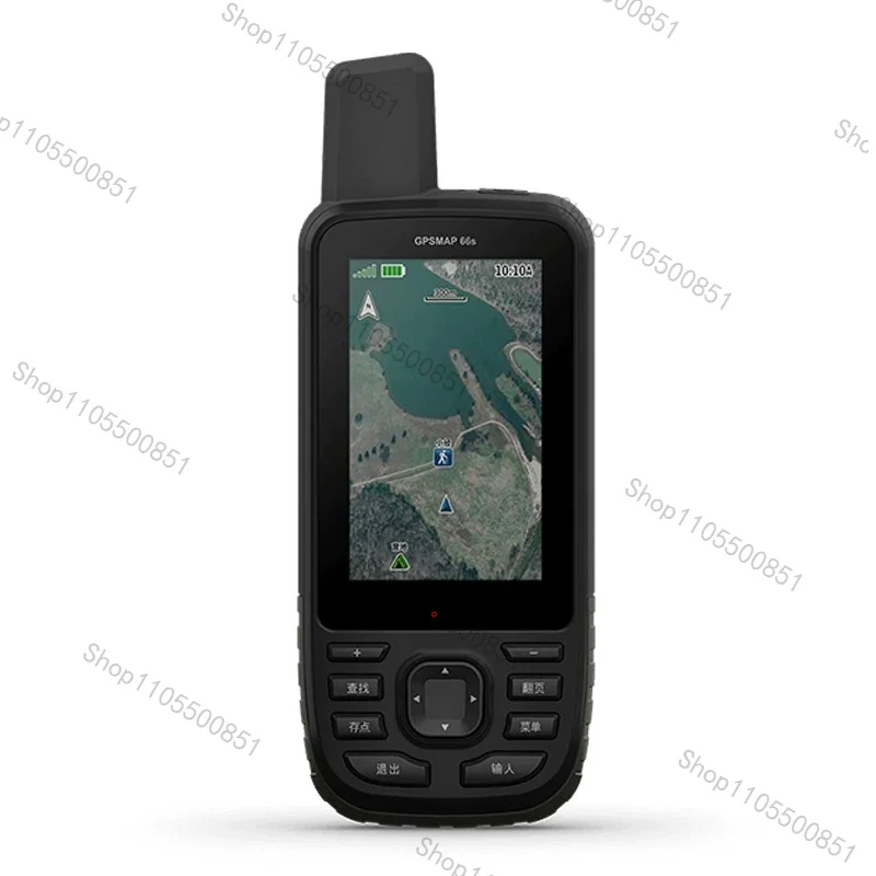 Outdoor Handheld GPS Navigator 32G Map Card On Board Bracket Rechargeable Battery Hiking Camping Fishing
