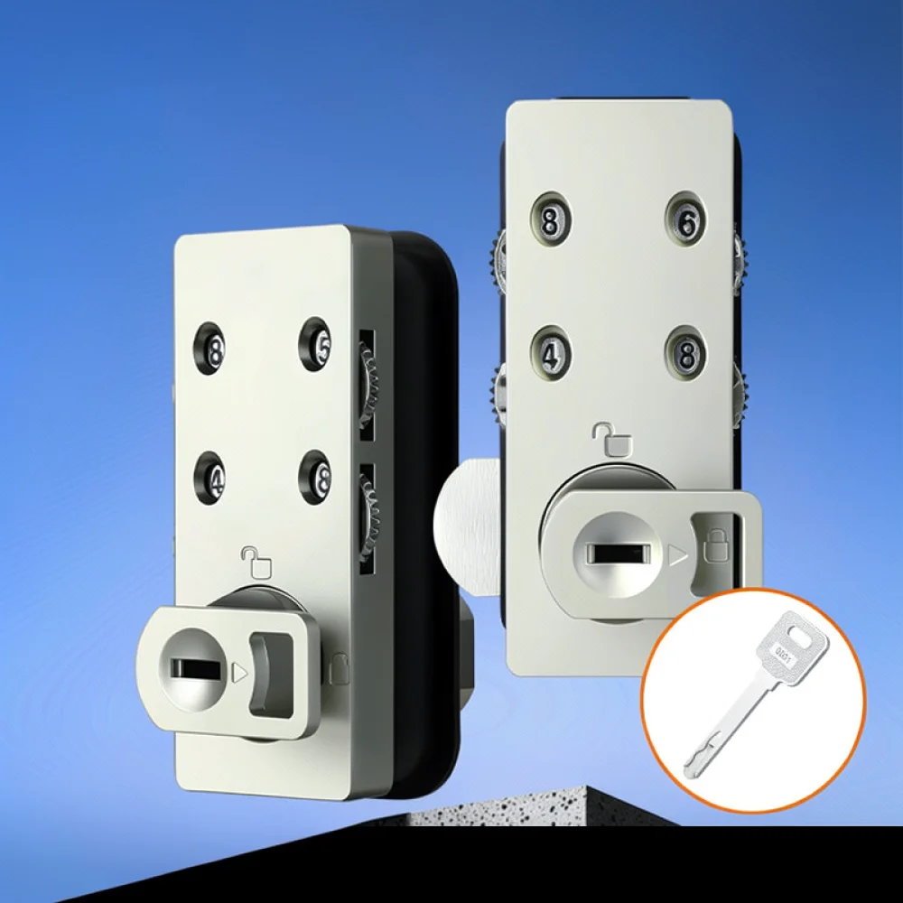 9547 Zinc Alloy Digital Combination Lock Keyless Security Cabinet Furniture Cam Lock For Office Wooden Drawer Door Hardware