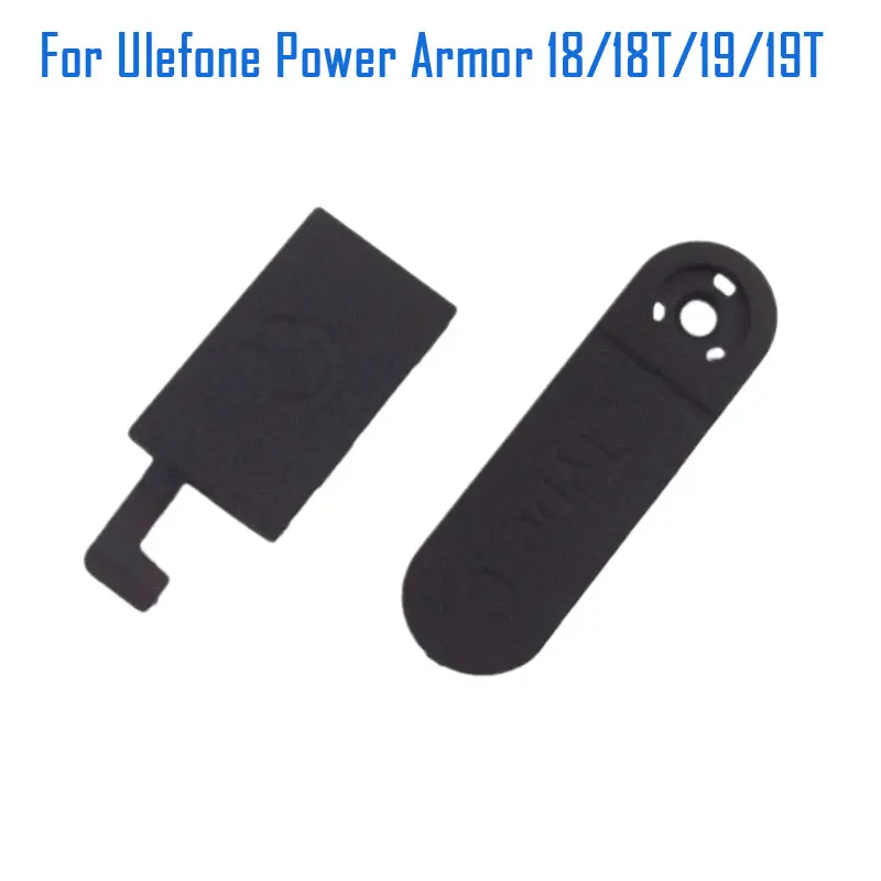 New Original Ulefone Power Armor Armor 18 18T Armor 19 19T Type-C Rubber Plug+Earphone dust plug For Ulefone Power Armor 19T