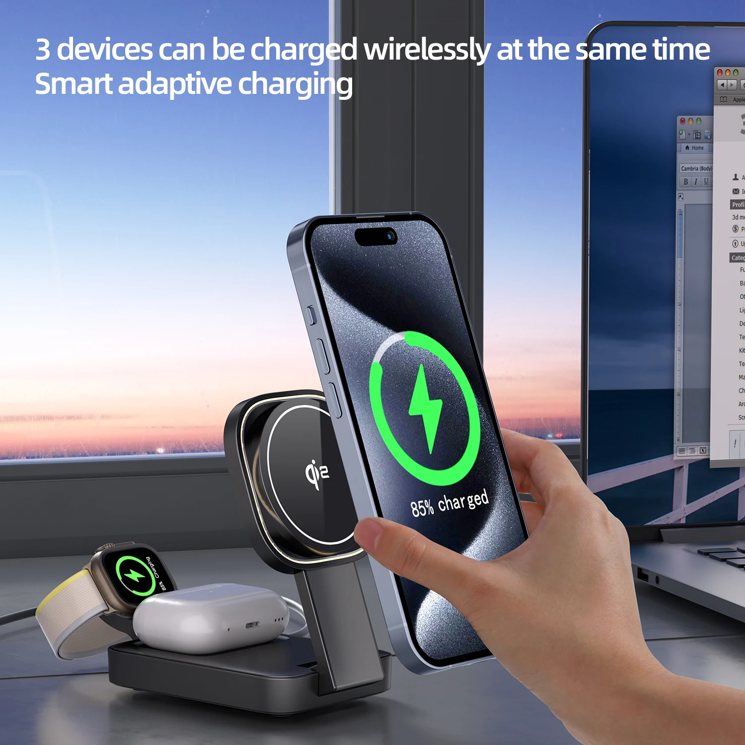 New 3 In 1 Wireless…