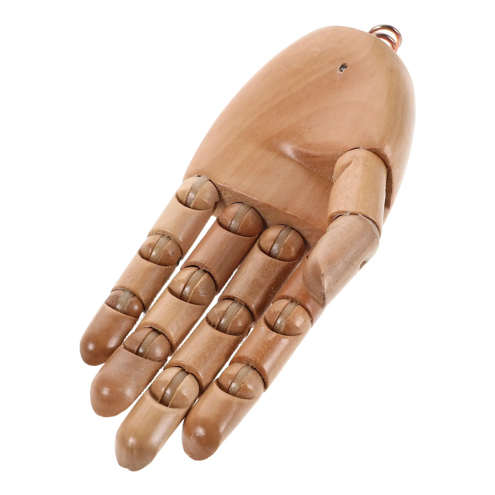 

Solid Wood Articulated Hand Mannequin Movable Joints Flexible Drawing Sketch Figure Poseable Hand Decoration for Artists