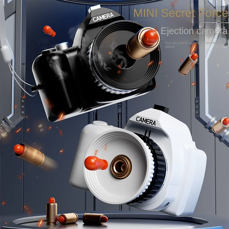 Spy camera's Schieten Pistool Kinderen Rollenspel Spy Assault en lancering speelgoed Pistool Zachte Dart Bullet Speelgoed Pistool voor Prank Fun Toy