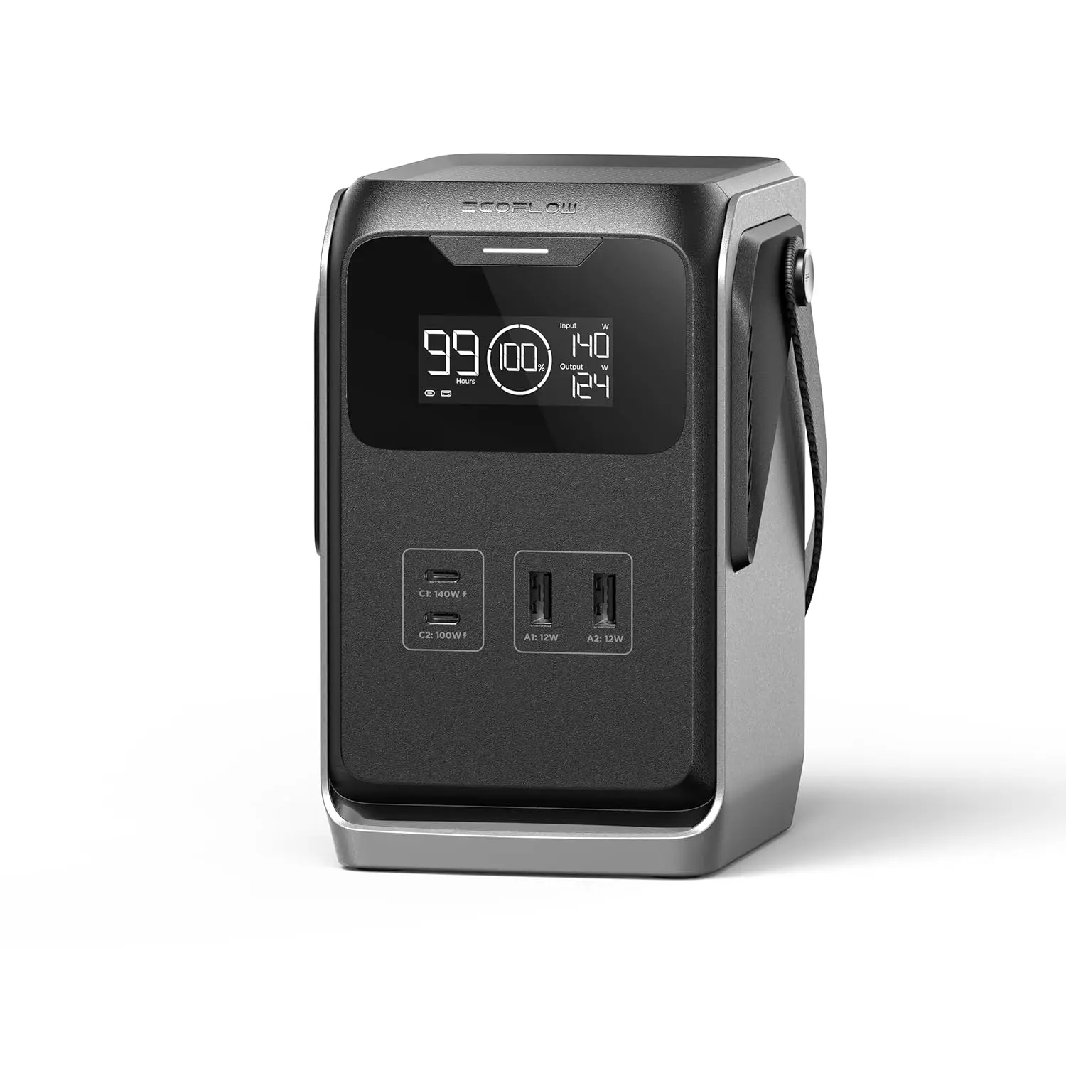 

TRAIL 200 DC Portable Power Station, 192Wh LiFePO4 Battery, Solar Generator, 220W DC Output, Compact Power Bank for Camping, Tra