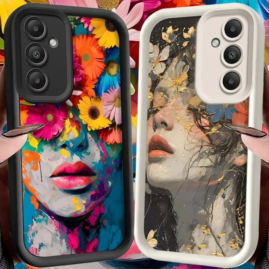 

Beautiful Woman Art Phone Cover Case for Samsung Galaxy S26 Ultra S25 Edge S24 Plus S20FE S24Ultra S22 S21 S23 FE S25