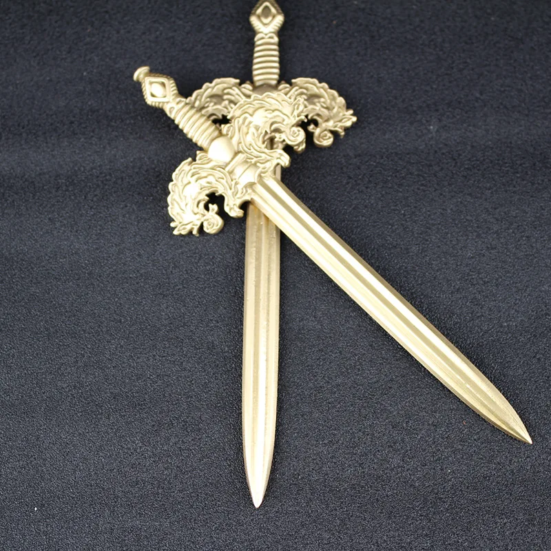 Brass Dominant Saint Earl Weapon Bu Jingyun Peerless Sword Decoration Model