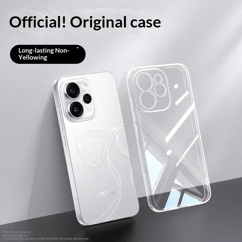 Ultra Thin Transparent Phone Case for OPPO Reno15 Reno 15 Pro Reno15Pro Max 2025 Soft Clear Silicone Lens Protective Back Covers