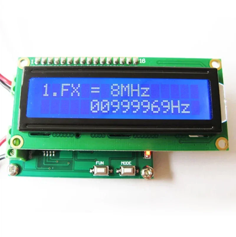 IN STOCK 1Hz to 8MHz 2MHz to 8GHZ High Low Frequency Signal Measurement Module Digital RF Frequency Counter Module