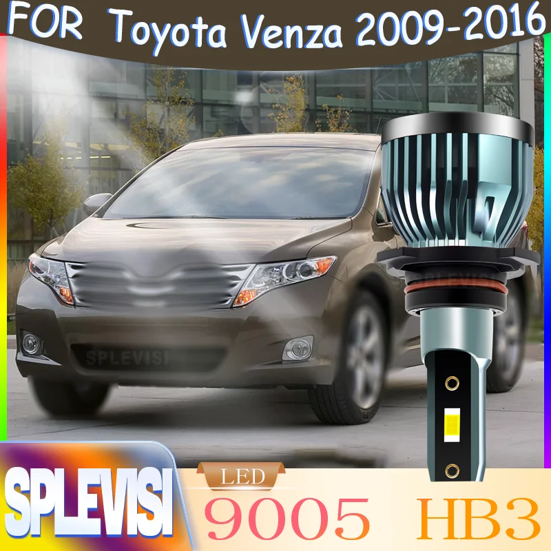 

Long-Lasting Reliable for Years Instant-On 12v Headlight LED High Beam For Toyota Venza 2009 2010 2011 2012 2013 2014 2015 2016
