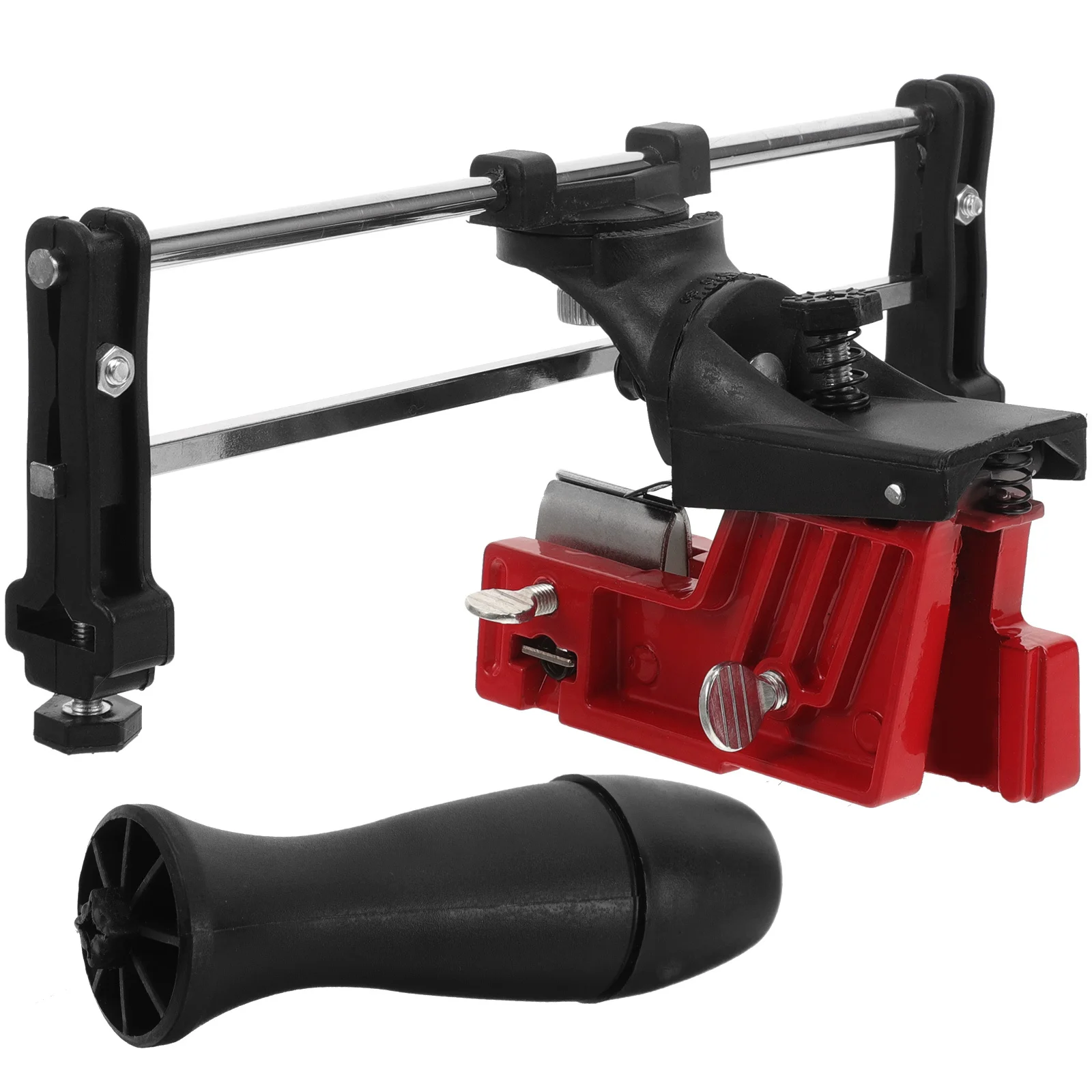1 Set Chain Sharpener Guide Portable Compact Hand-Cranked Sharpening Tool For All Chainsaw Chains Chainsaw Supplies Power Tools