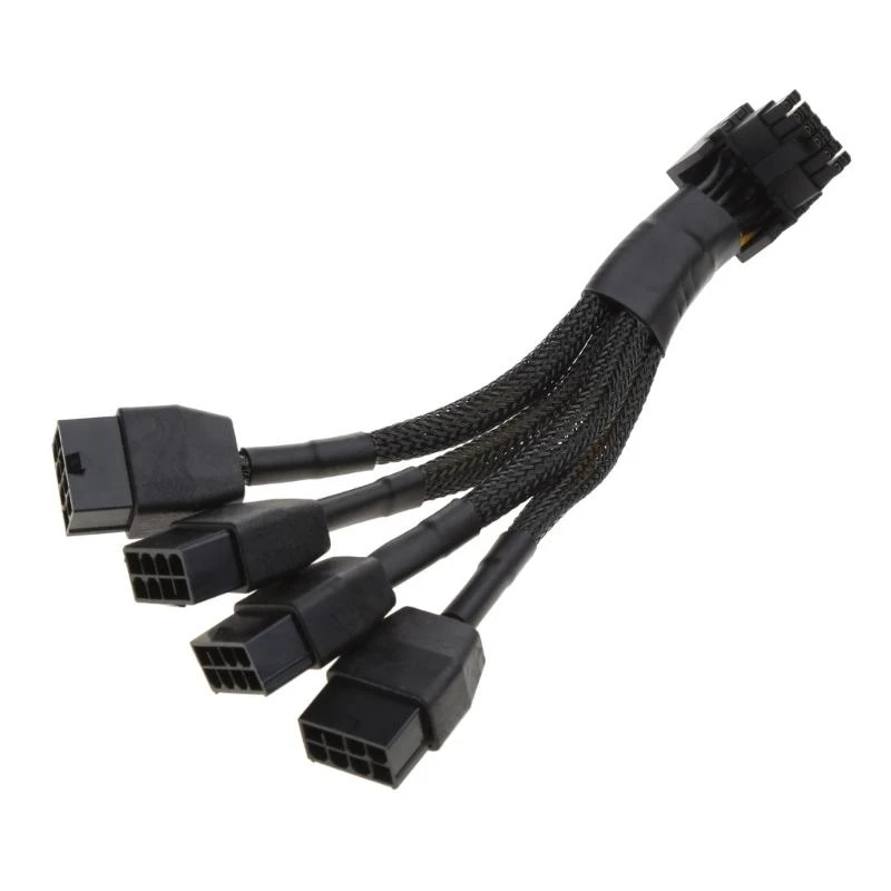 PCIE 5.0 16PIN (12+4P) Женский до 3х8PIN 4x8PIN Удлинительное кабель GPU RTX4090