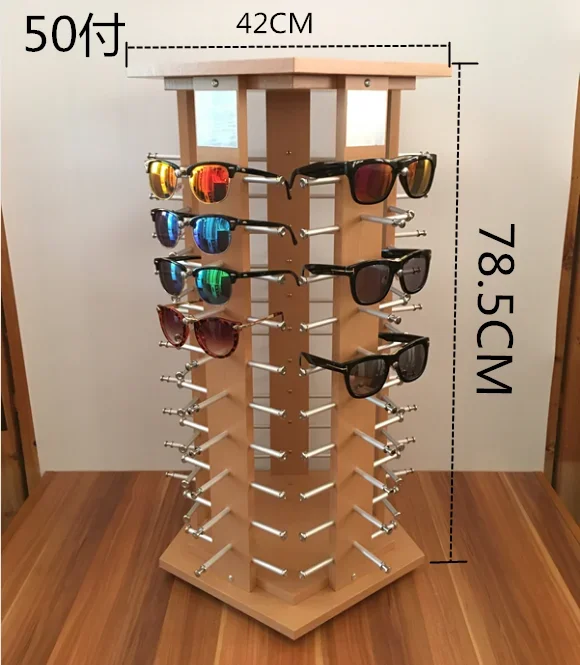 

Display rack, sunglasses display props, rotating 50 pay 60 pay