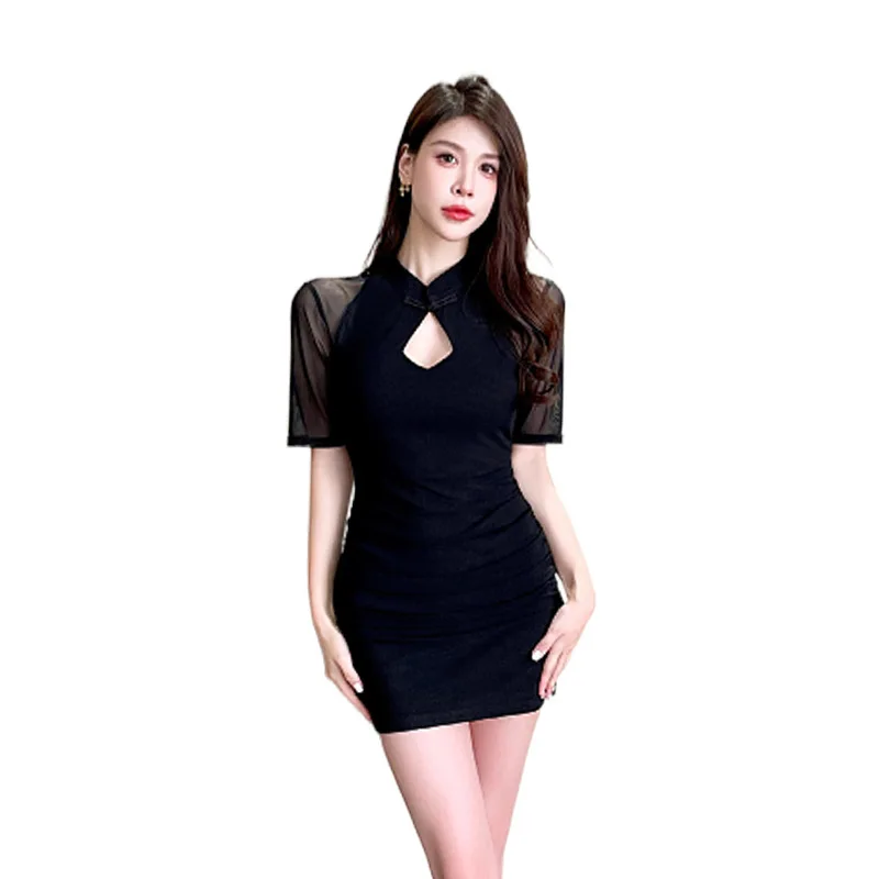 Woman Work Clothes Suit Hotel Waiter Beauty Salon Spa Massage Nail Cafe Sexy Foot Bath Sauna Technician Overall Skirt Uniform