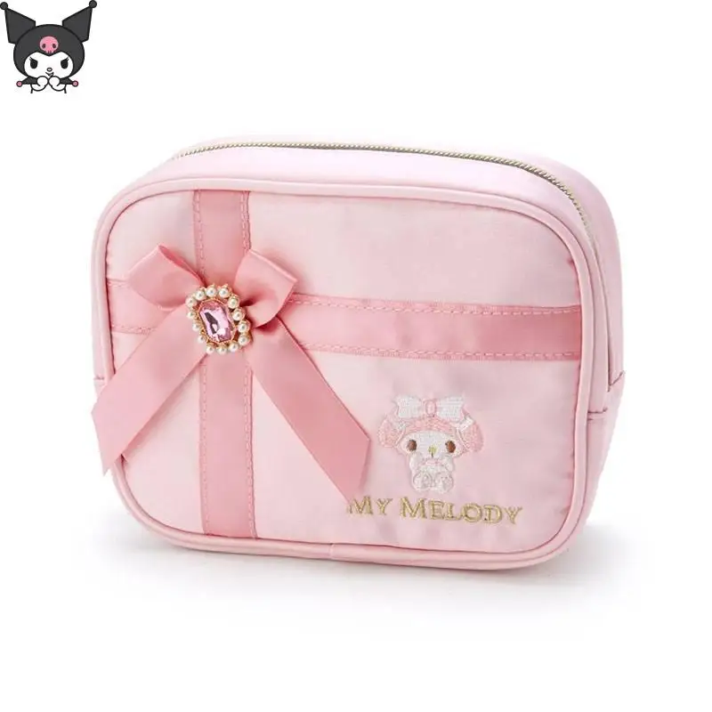 

Good-Looking Storage Bag Cute Cartoon Sanrios My Melody Kuromi Waterproof Cosmetic Bag Cute Clutch Bag Fashion Festival Gift