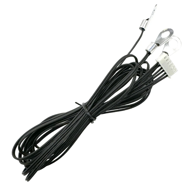 Customized 6-6 M6 4413#26 103F3435L1000XH-6P Temperature Sensor Three-wire in one High temperature resistant