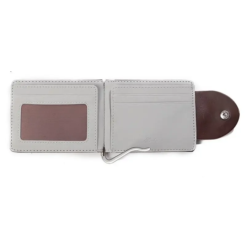 New Money Clips Men\'s Wallet Multifunctional Colorful Ultra-thin Men Purses