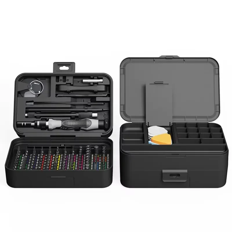 132 in 1 Screwdriver Kit with 108 Bits Upgraded Repair Tool Set Color Coded Screwdrivers with Extension Rod for Electronic