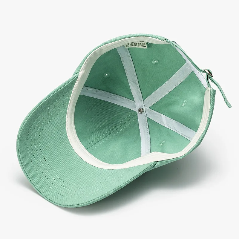 الصيف خطابات في الهواء الطلق حافة منحنية لينة أعلى قبعات البيسبول للنساء أزياء بسيطة ظلة الشمس حماية بلغت ذروتها قبعة الذكور #4