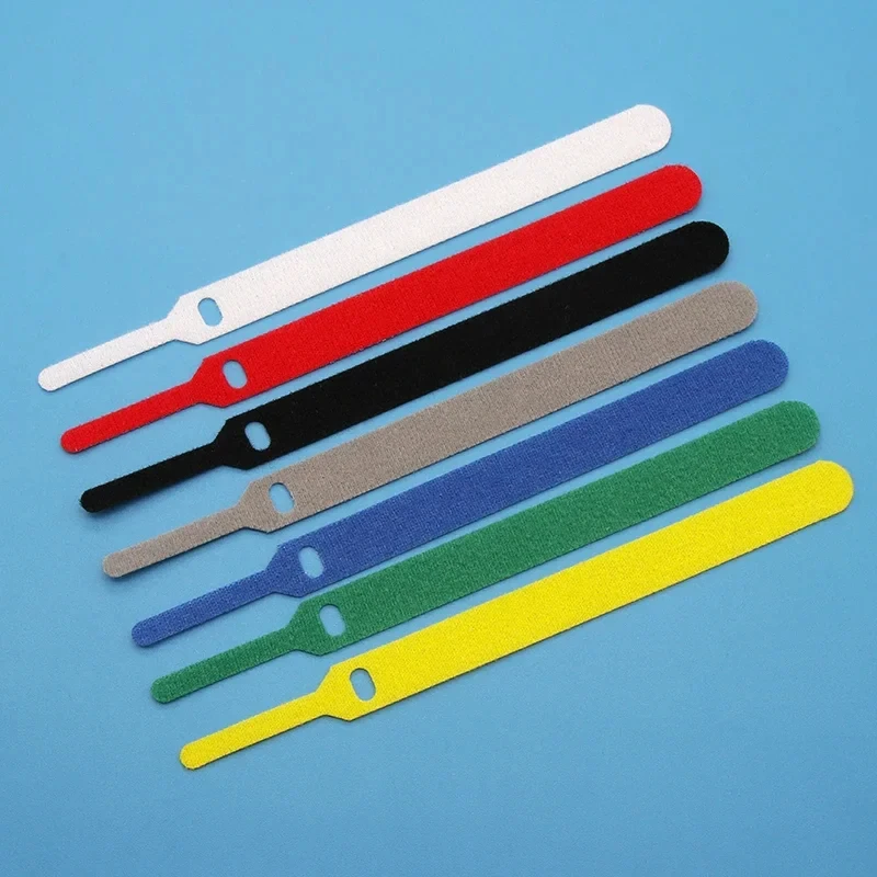 10/20pcs Releasable Cable Ties Plastics Fastening Reusable Cable Tie Straps Nylon Wrap Zip Bundle Bandage Tie