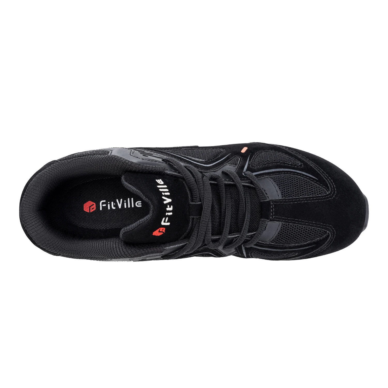 Women's FitVille Wide-Fit Lace-Up Sneakers — size and design detail 28