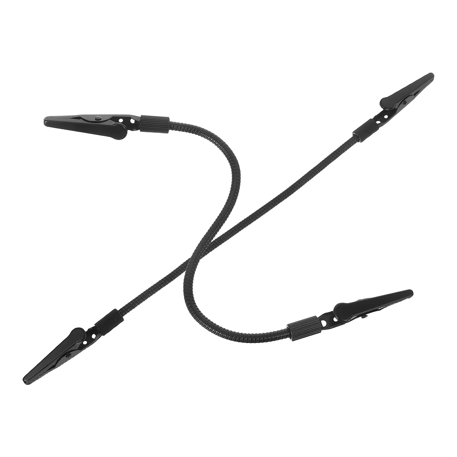 2Pcs Double Ends Alligator Clips Strong Metal Photo Holder Clip Picture Memo Clip Wire Holder Display DIY Crafts