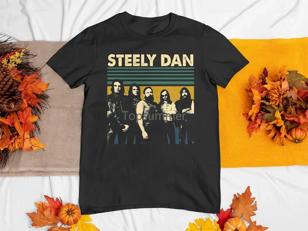 

Steely Dan Band Men T-Shirt Black Short Sleeve All Sizes