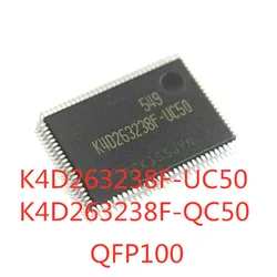 2PCS/LOT K4D263238F-UC50 K4D263238F-QC50 K4D263238F QFP-100 SMD LCD Logic Board Chip New In Stock GOOD Quality