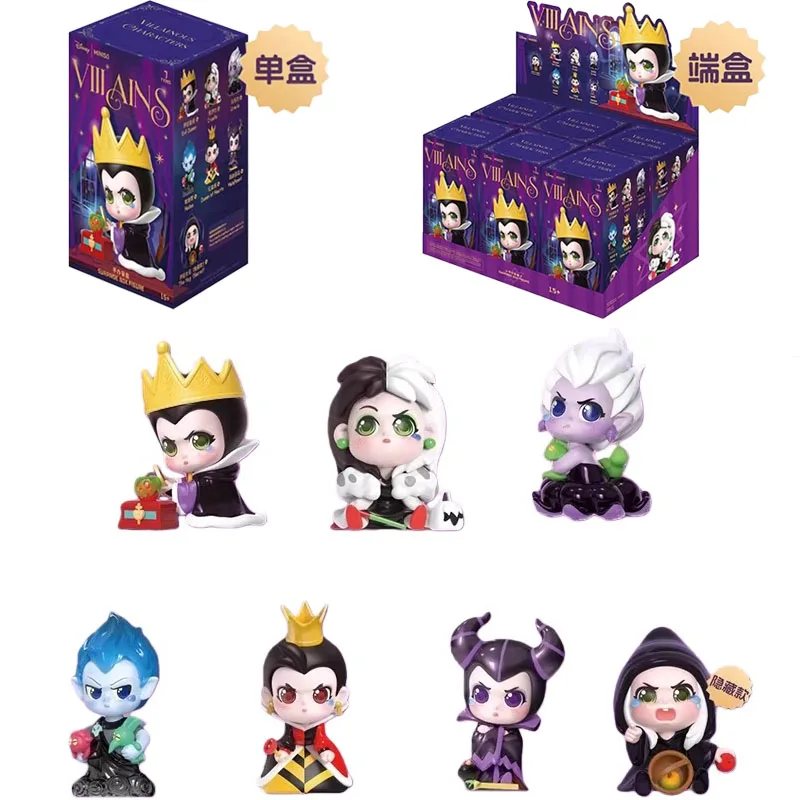 MINISO ديزني الأشرار ولد غير الخاضعة صندوق أعمى الأشرار ولد غير الخاضعة صندوق أعمى أنيمي المرآب عدة اللعب هدايا غامضة #1