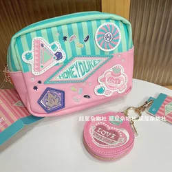 New Anime Storage Bag Honey Duke Chocolate Frog Cosmetics Storage Bags Love Potion Mirror KeyChain Pendant Fan Birthday Gift