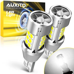 AUXITO 2X T15 LED Canbus W16W Bulb for Audi BMW VW Opel Ford 921 912 T16 LED Backup Reverse Light Brake Lamp Stop Light DC 12V