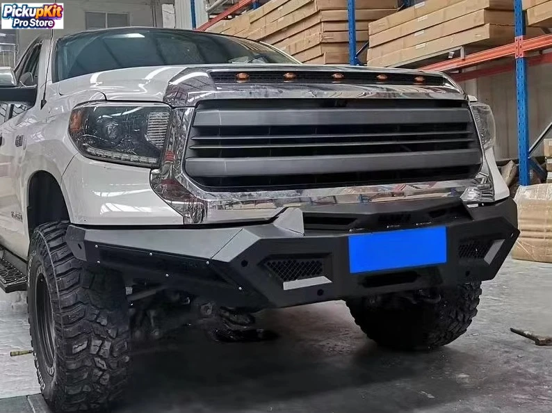 

Slap - Up Heavy - Duty Winch Rescue Off - Road Front Bumper Bull Bar for Tundra