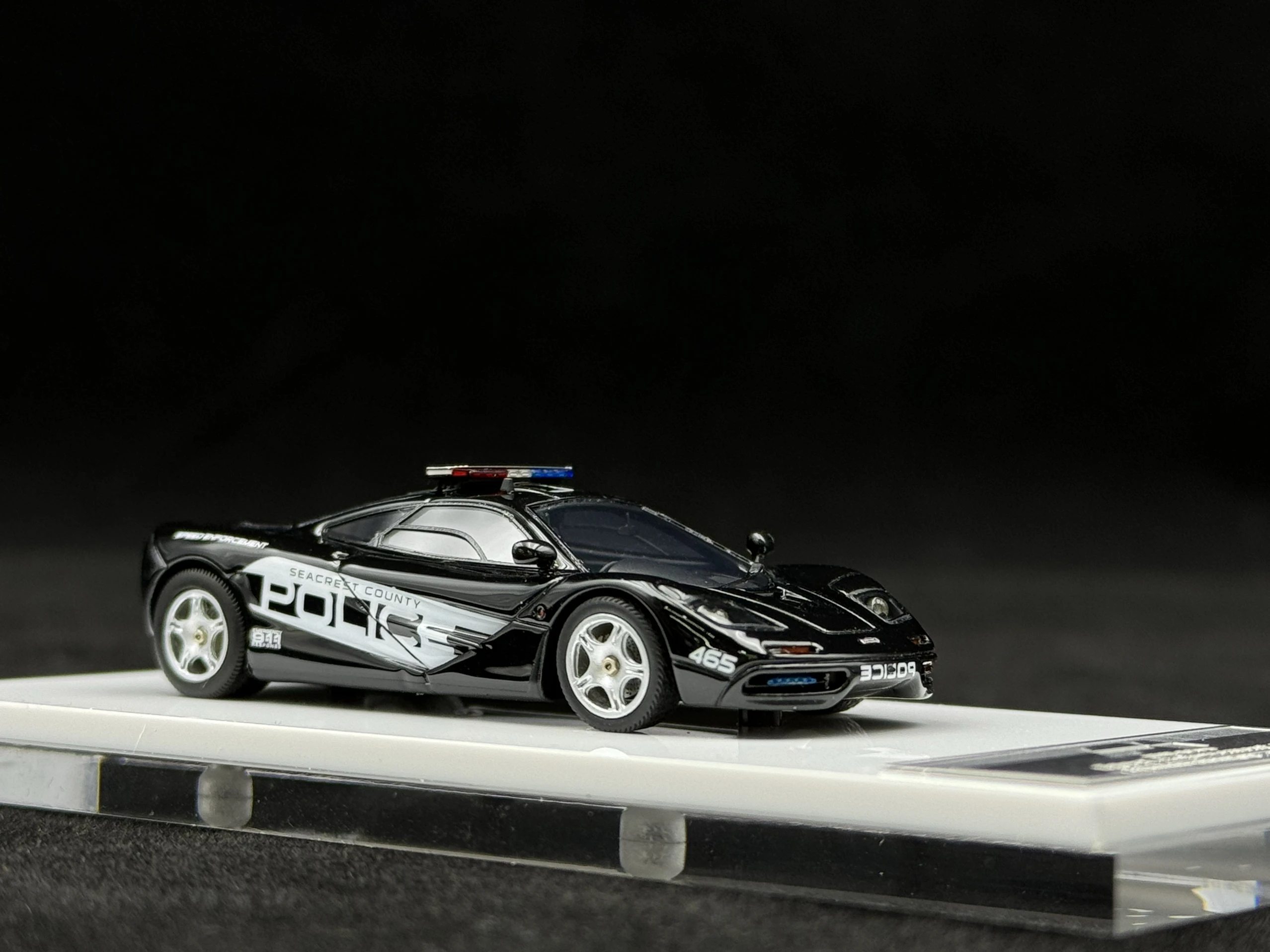 دييكاست 1:64 مقياس ماكلارين F1 RCPD تحتاج إلى سرعة نموذج سيارة تحصيل لعبة هدية تذكارية عرض حلية