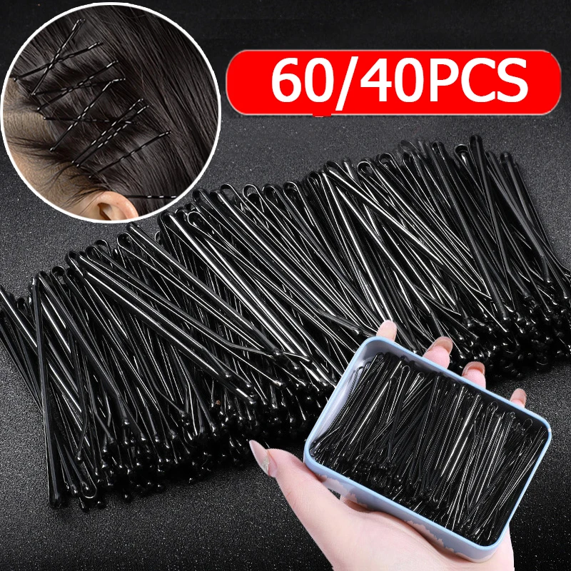 2023 New Women's U Shaped Hairpins Waved Hair Clips Bobby Pins Barrettes Bridal Hairstyle Tools Hair Pins Hairdressing Products