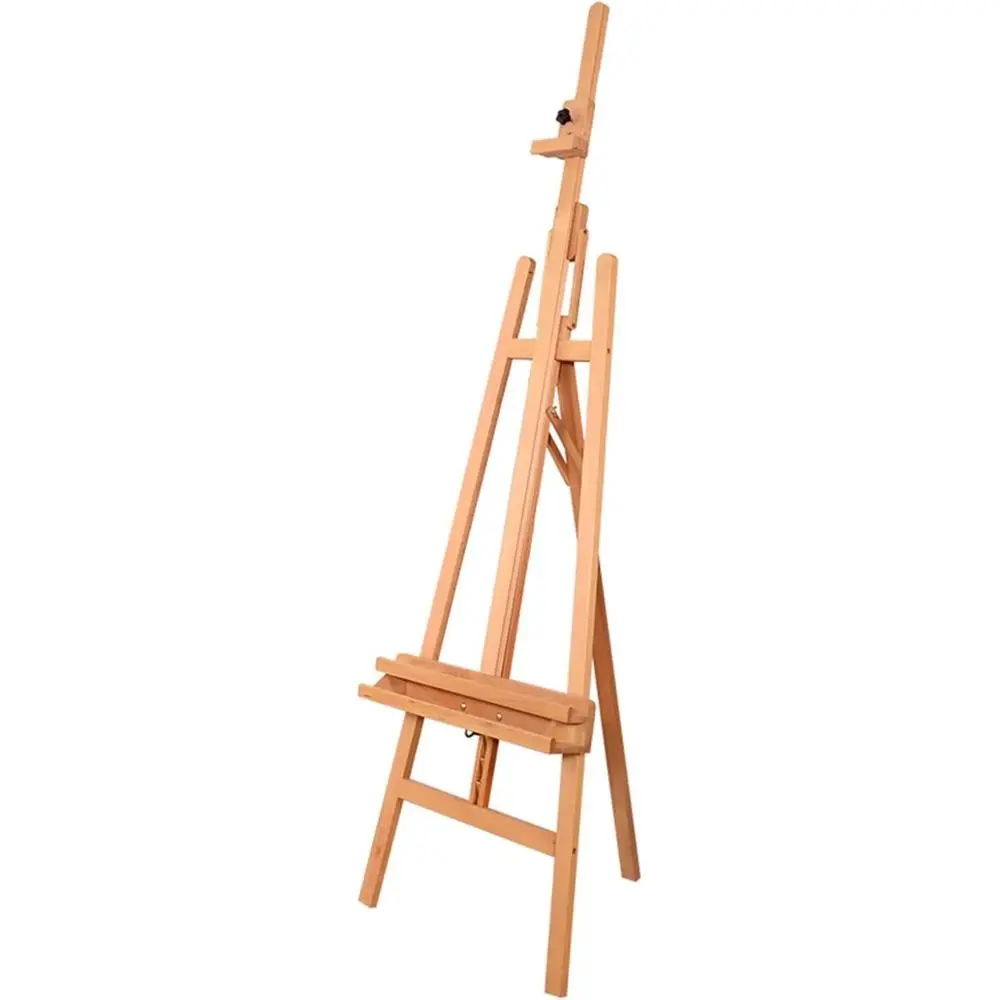 

Solid Wood Adjustable Art Easel for Oil, Sketch, and Pastel, 170cm Tall
