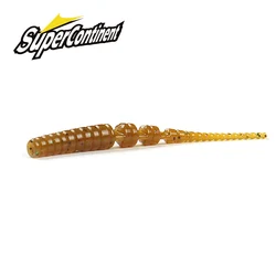 Supercontinent A 4CM/5CMFishing Soft Worm Lures Ice Fishing Bait Soft Polaris Sinking Lure Pesca Cheap Fishing Tackle