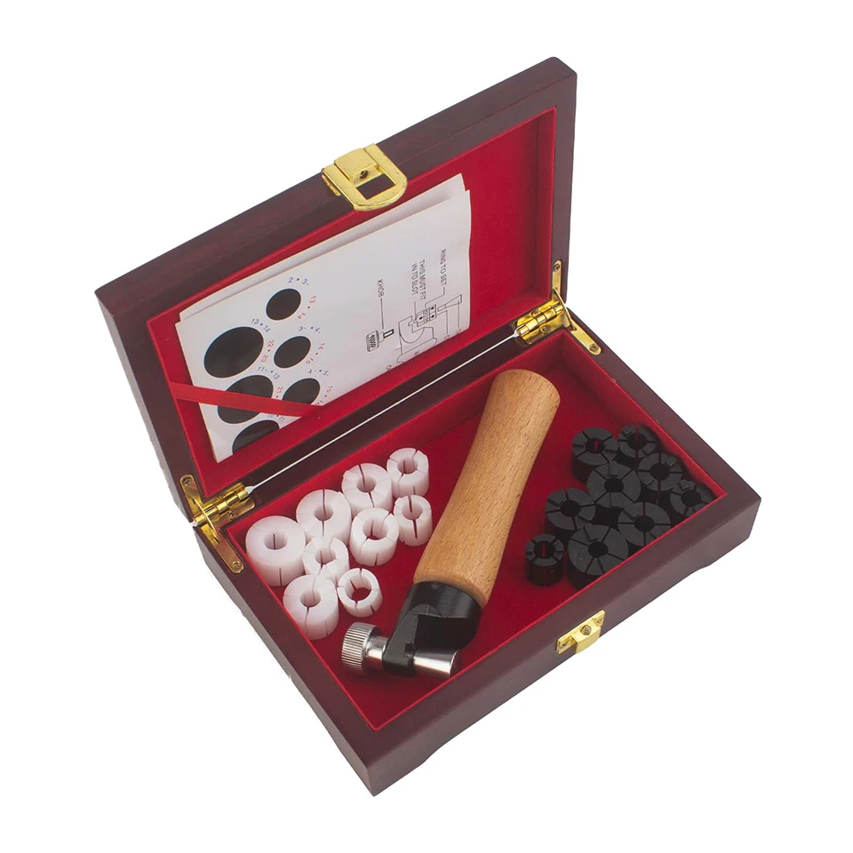 Gold Silver Jewelry Ring Fixing Fixture Clamp Micro Inlaid Ball Ring Holder with Setter for Diamond Setting Tool Jewelry
