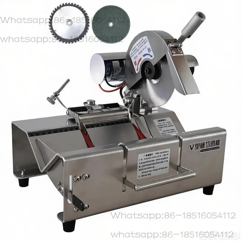 AC 220V V-Groove Multi-Function Precision Cutting Machine – for Incense Sticks, Wood, Copper, Aluminum, Iron, Stainless Steel
