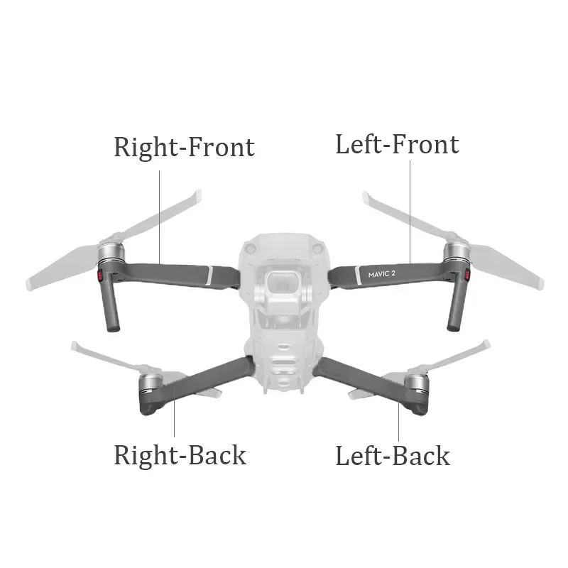 Oryginalna dla DJI Mavic 2 PRO/ZOOM ramiona obudowa środkowa ramka dolna pokrywa górna pokrywa