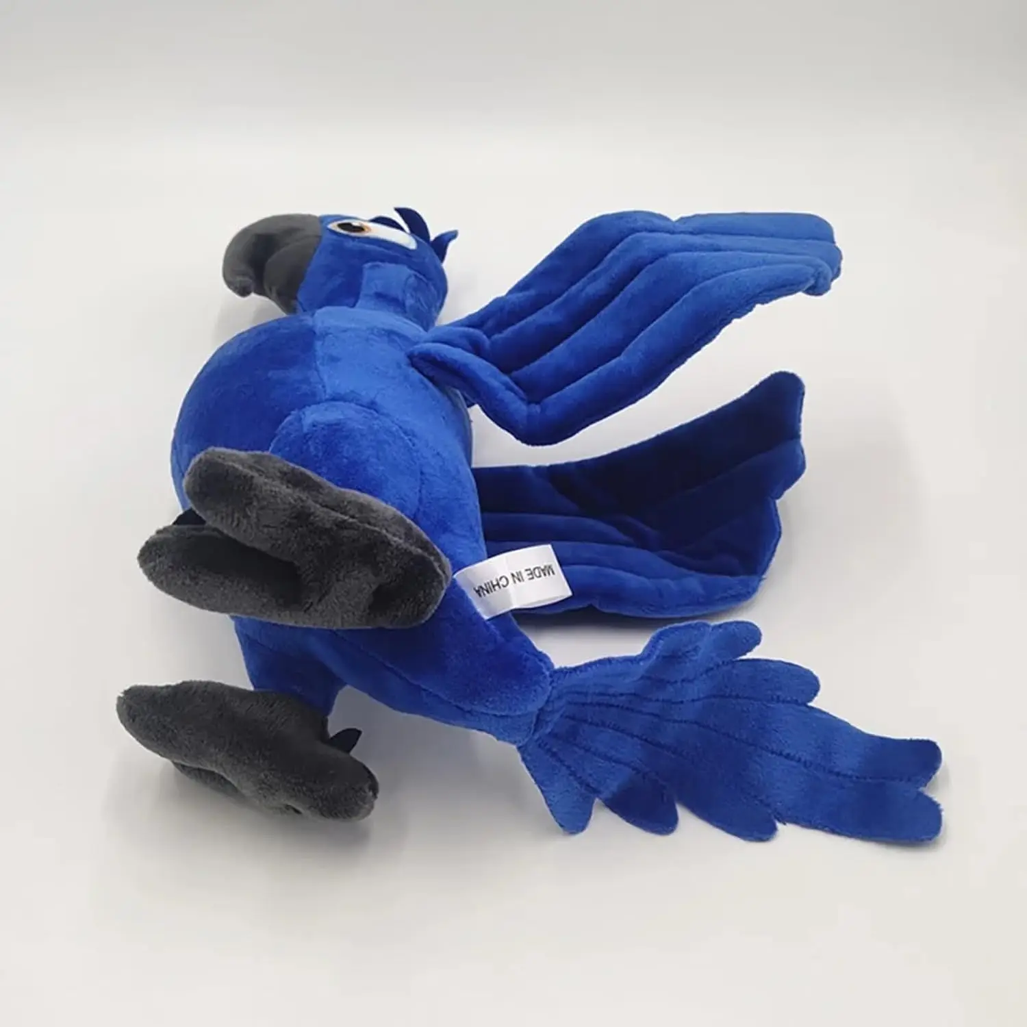 11.8 Inch Rio Blu&Jewel Plush, Soft Cartoon Blue Macaw Stuffed Parrot Throw Pillows for Home Decor for Anime Fans